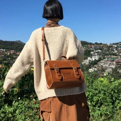 Versione coreana della nuova borsa a tracolla a tracolla primavera ed estate borsa da donna in stile college borsa da donna in pelle d'olio retrò