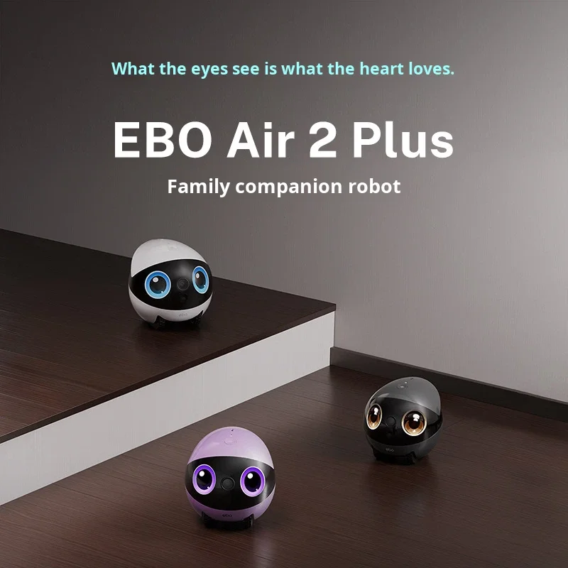 Control and Dual Way Audio Communication EBO Air2 Plus Intelligent Pet Robot with App
