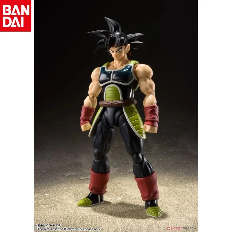 Bandai Original Genuine S.h.figuarts Bardock Dragon Ball Z Spot Anime Movable Collection Model Toy Gift for Children