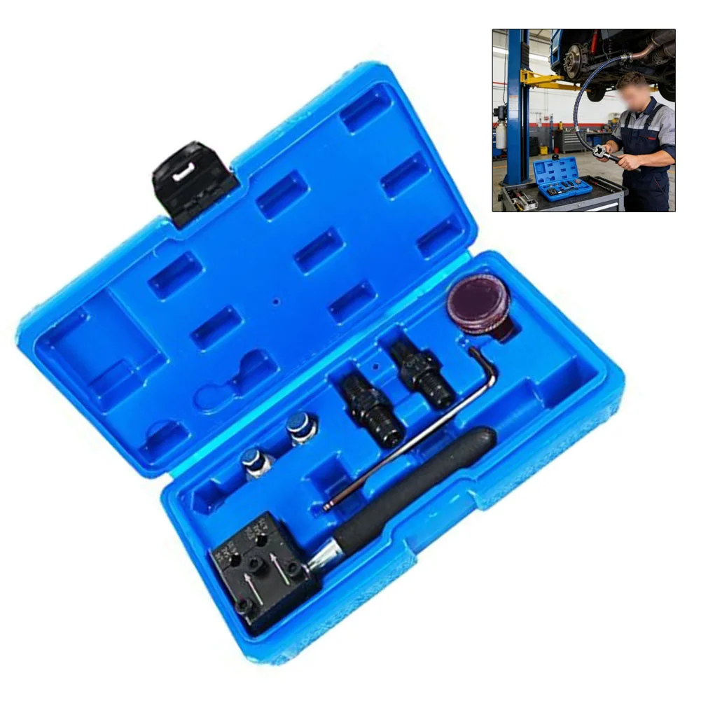 /6pcs /Automotive /Brake Line Double Flaring Punch Tool Set For DIN 3/16 Inch And 4.75mm Steel Nickel Copper Tubing  45 Degre