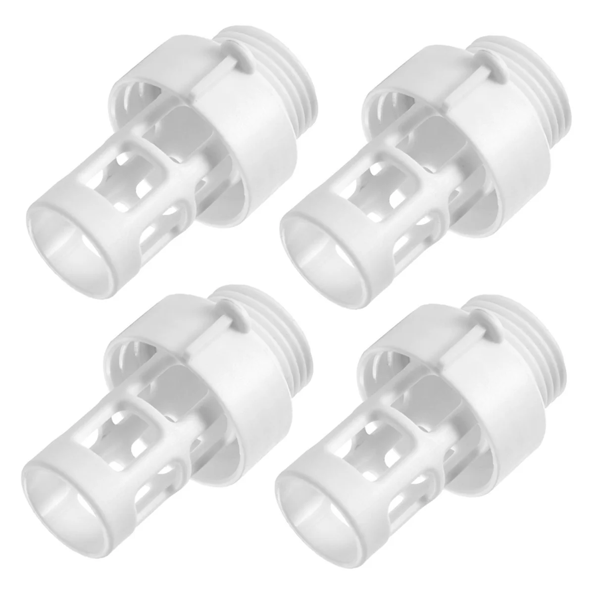 4PCS Pool Drain Connector Adapter for Intex 10184 Hose Adapter Round Swimming Pool Pool Parts Drain Adapter Supplies