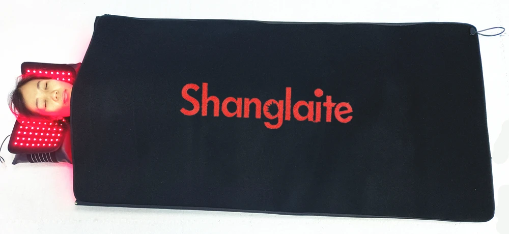 2026 Customized Home Use Luxury Red Light Therapy Pad Full Body 660nm 850nm Infrared LED Light Sleeping Bag