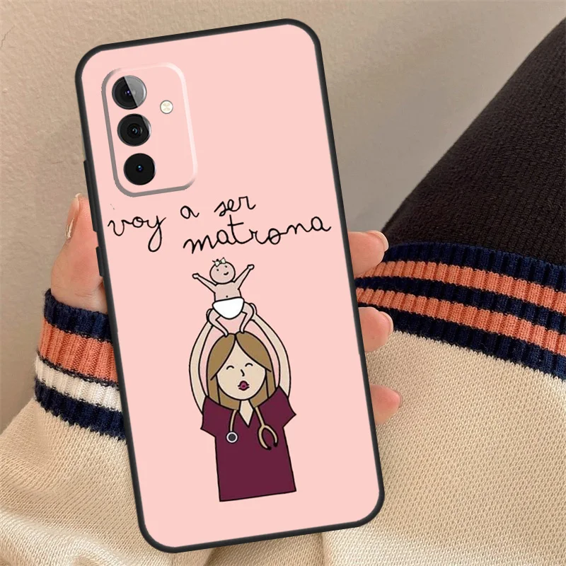 Doctor Nurse Medical Health Cover For Samsung Galaxy A12 A13 A14 A54 A53 A52 A34 A33 A32 A24 A23 A22 A51 A71 Phone Case