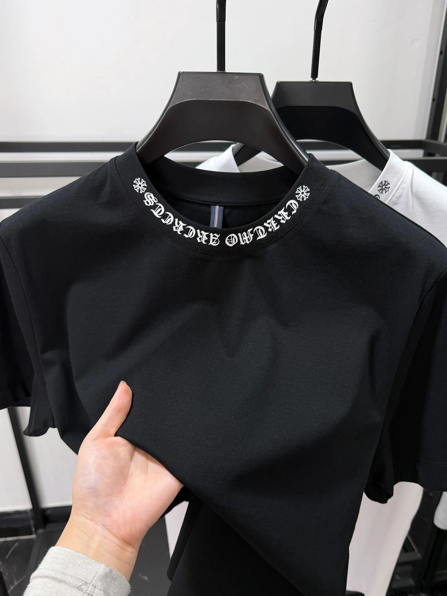 Summer Men's 100% Cotton Short Sleeve T-Shirt Casual round Neck Print Breathable Sweat Absorbent Half Sleeve Top