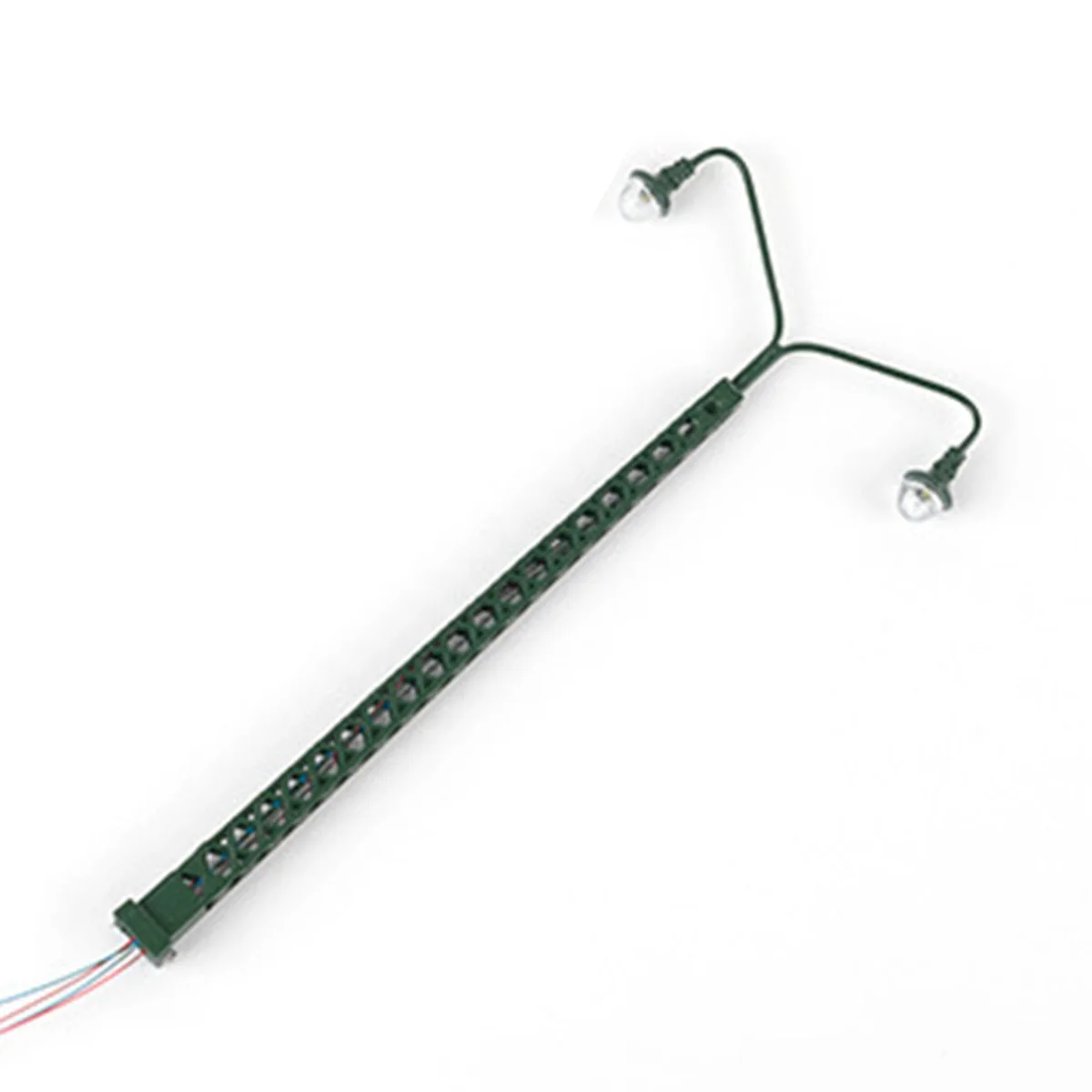 BAAA-5Pcs نموذج السكك الحديدية مصباح شعرية الصاري ضوء HO 1:87 مقياس LED ضوء الشارع قطار تخطيط اللعب حديقة الديكور الحرف