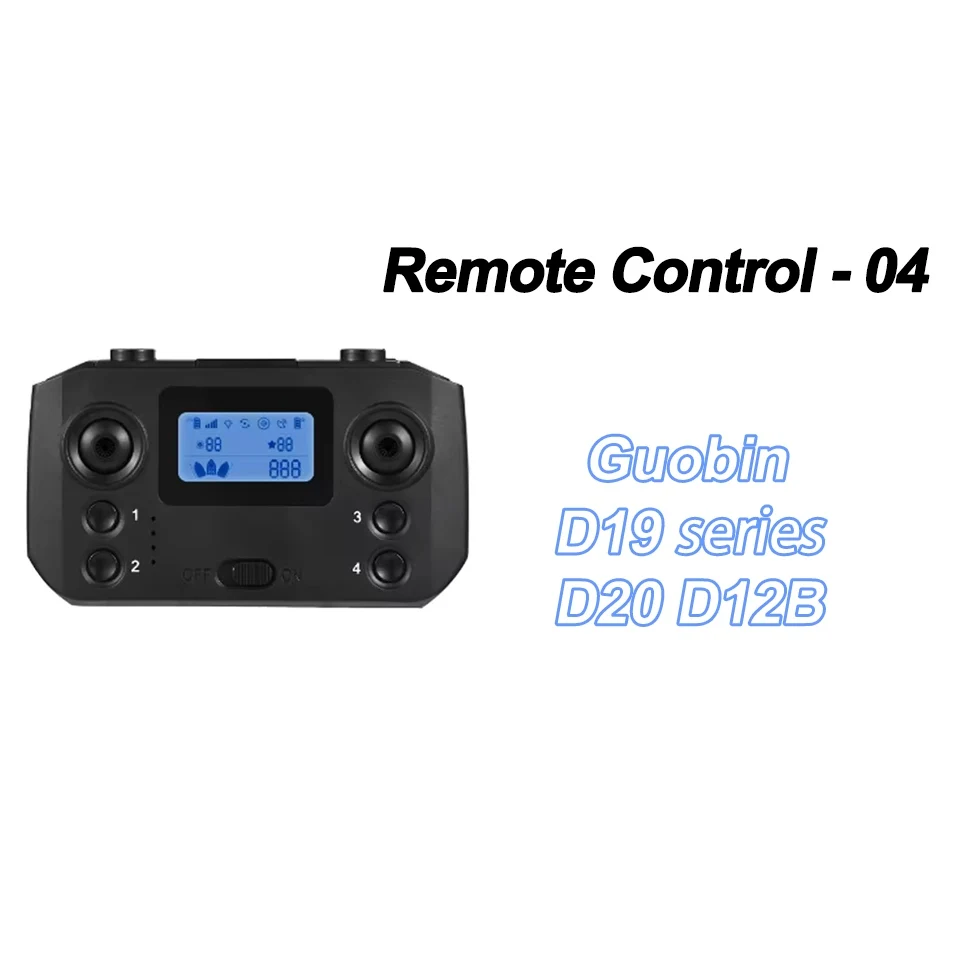 GPS RC Fishing Bait Boat Spare Parts with 4 Types Remote Controls Fishing Accessories D16 D19 D20
