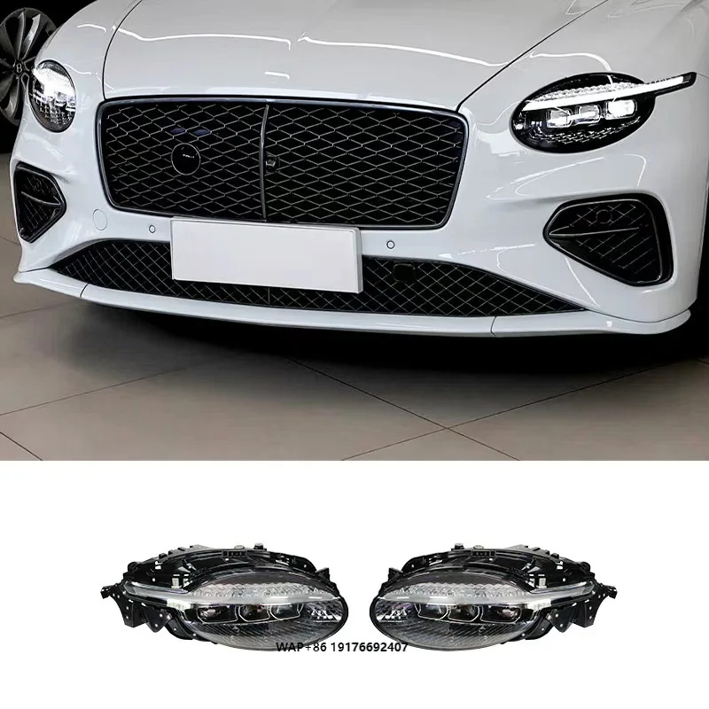 For Continental GT New 12V 6000K LED Headlights 8000 Lumens Universal Fitment OEM