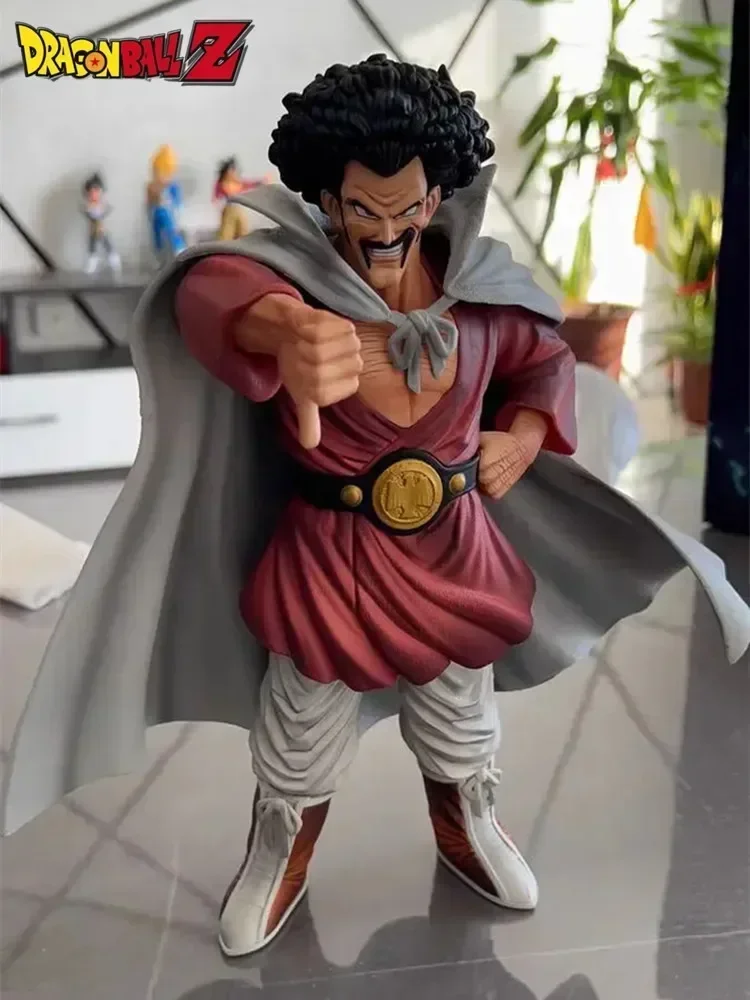 

30cm Dragon Ball Anime Figure Mister Satan Hercule Pvc Action Figurine Gk Statue Room Collection Model Toys For Children Gifts