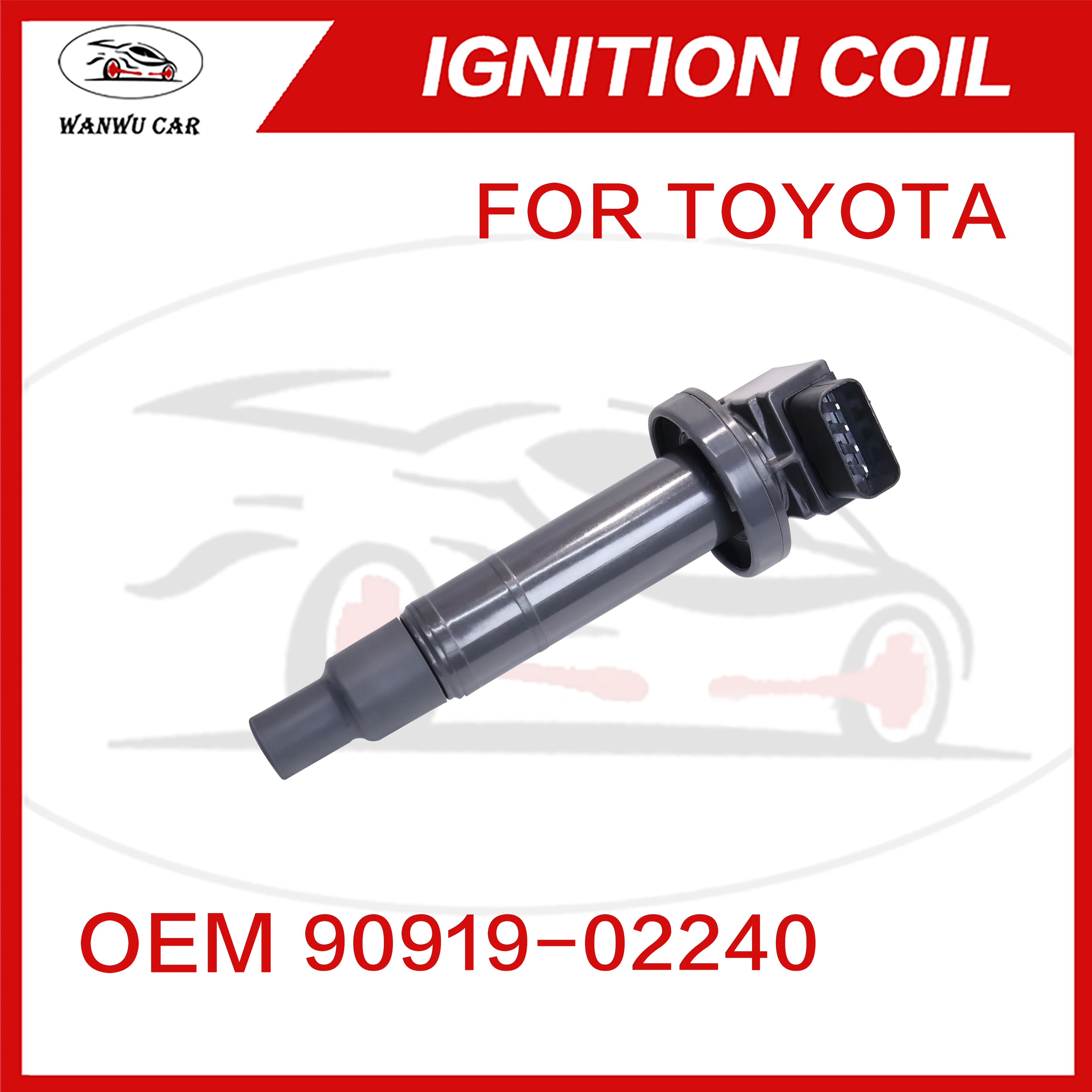 90919-02240 Ignition Coil Igniter Suitable For TOYOTA 90919-02265 90080-19021