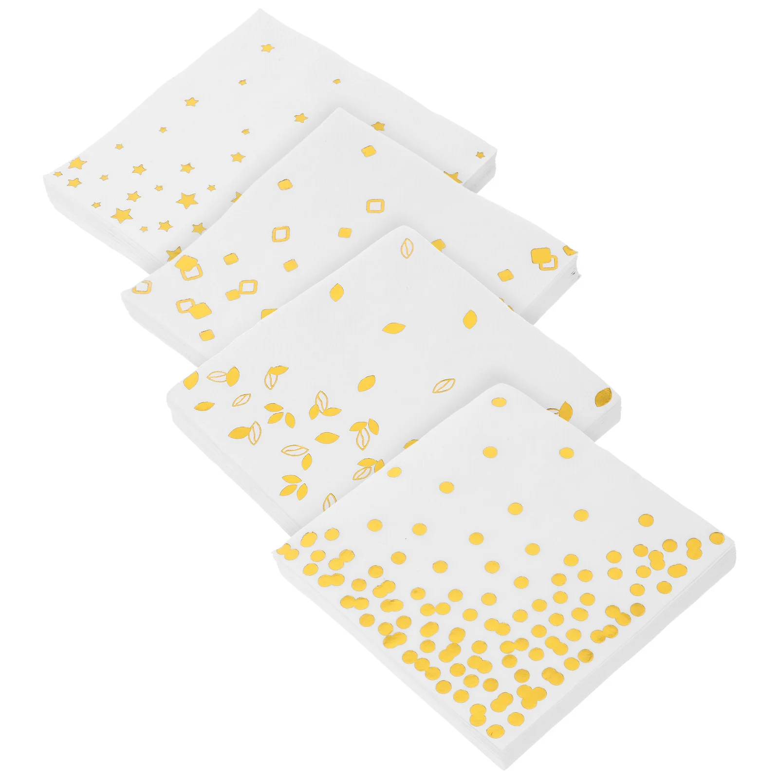 Рисунок 6 - Бумажные салфетки из золотой фольги