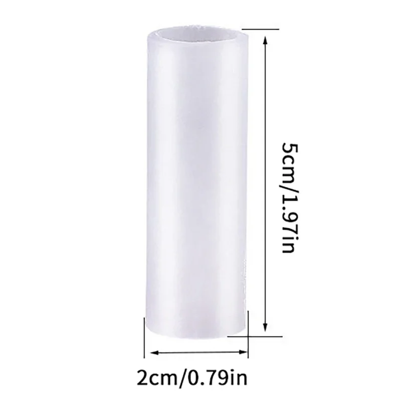 10 ชิ้นครัวทําอาหารเครื่องมือซิลิโคนเจลหลอดป้องกันนิ้วป้องกันตัดทนความร้อนแขนนิ้ว