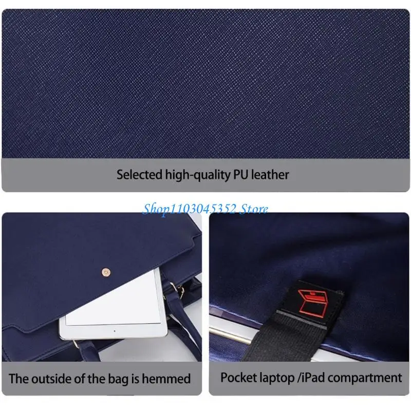 Стильная сумка для плеча на ноутбуке для женщин в кожах и офисной сумочке