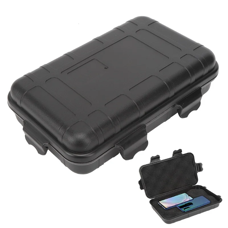 

Compact Shockproof Waterproof Sealing Box Storage Case Tool Container For EDC Tool Mobile Phone