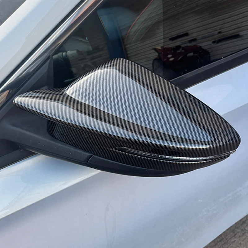 for Dodge Attitude GAC Empow 2024 2025 M-style horn shaped rearview mirror protective cover made of ABS material