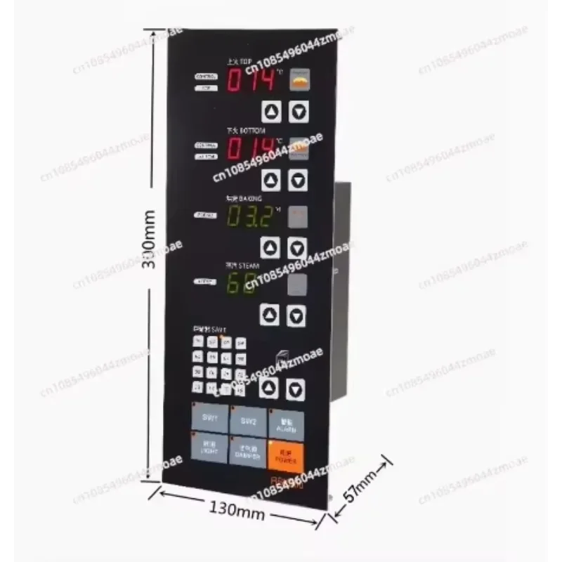 

Reliable Electric Oven Control Panel Commercial Oven Controller Oven Digital Display Control Panel Temperature Controller