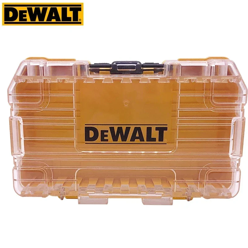 DEWALT Original Tool Box Tough Case Small Medium Parts Accessories Storage Tools Box Drill Bit Stackable Combination Toolkit