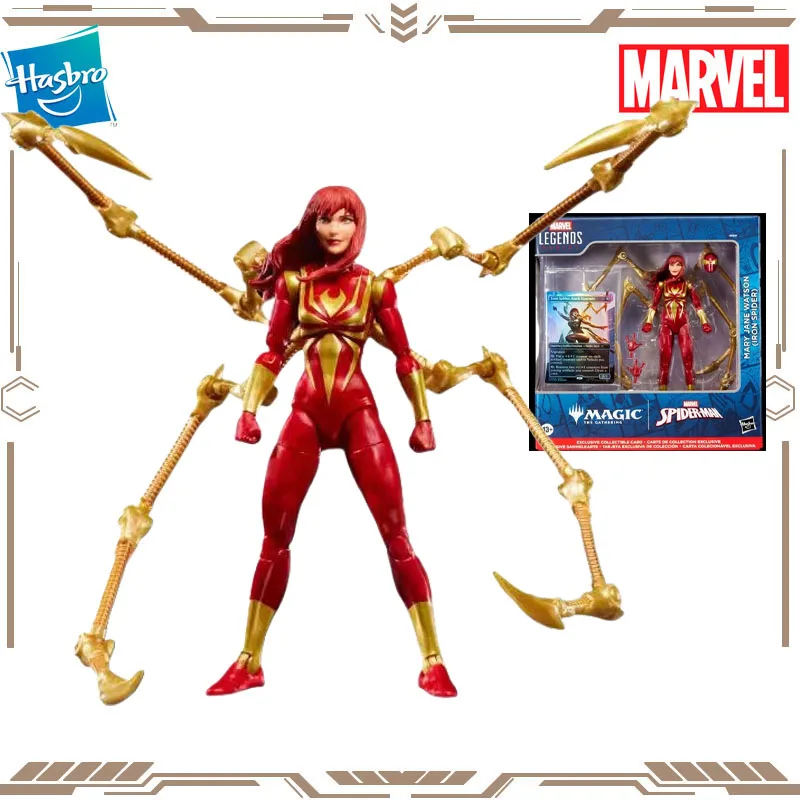 

Hasbro Original Marvel Legends Spider-Man Mary Jane Watson Action Figure Toys for Boys Girls Gift Collectible Model Ornaments