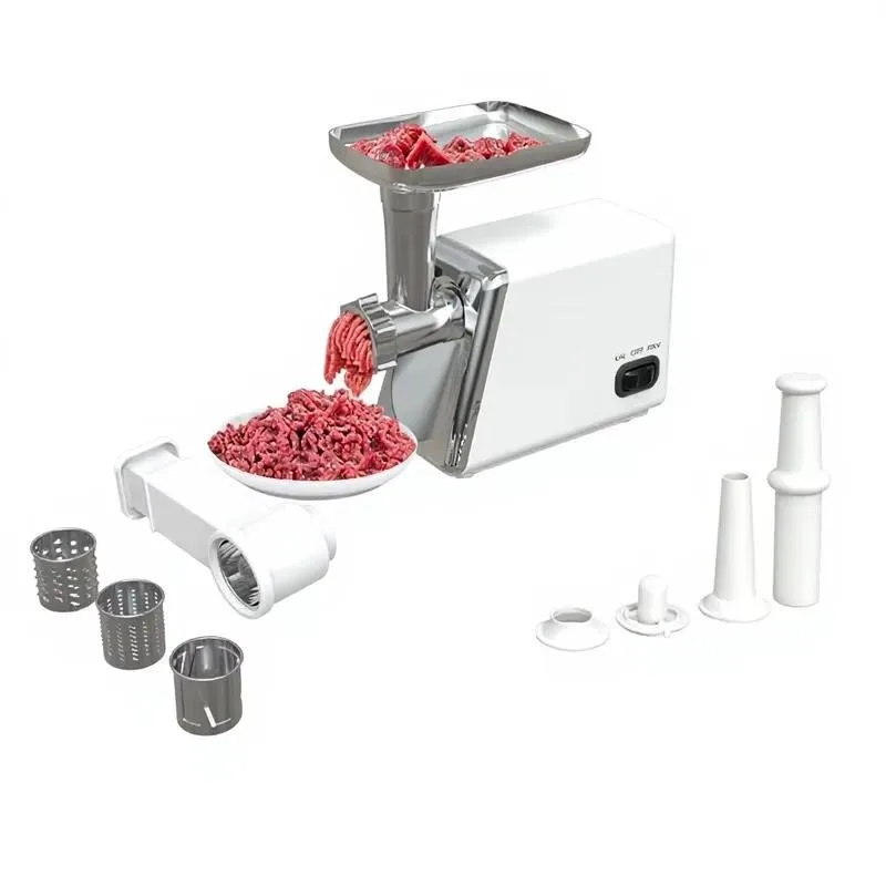 Electric Meat Grinder Sausage Stuffer Salad Maker Cheese Grater Multifunctional Kitchen Appliance 110V 220V Adjustable