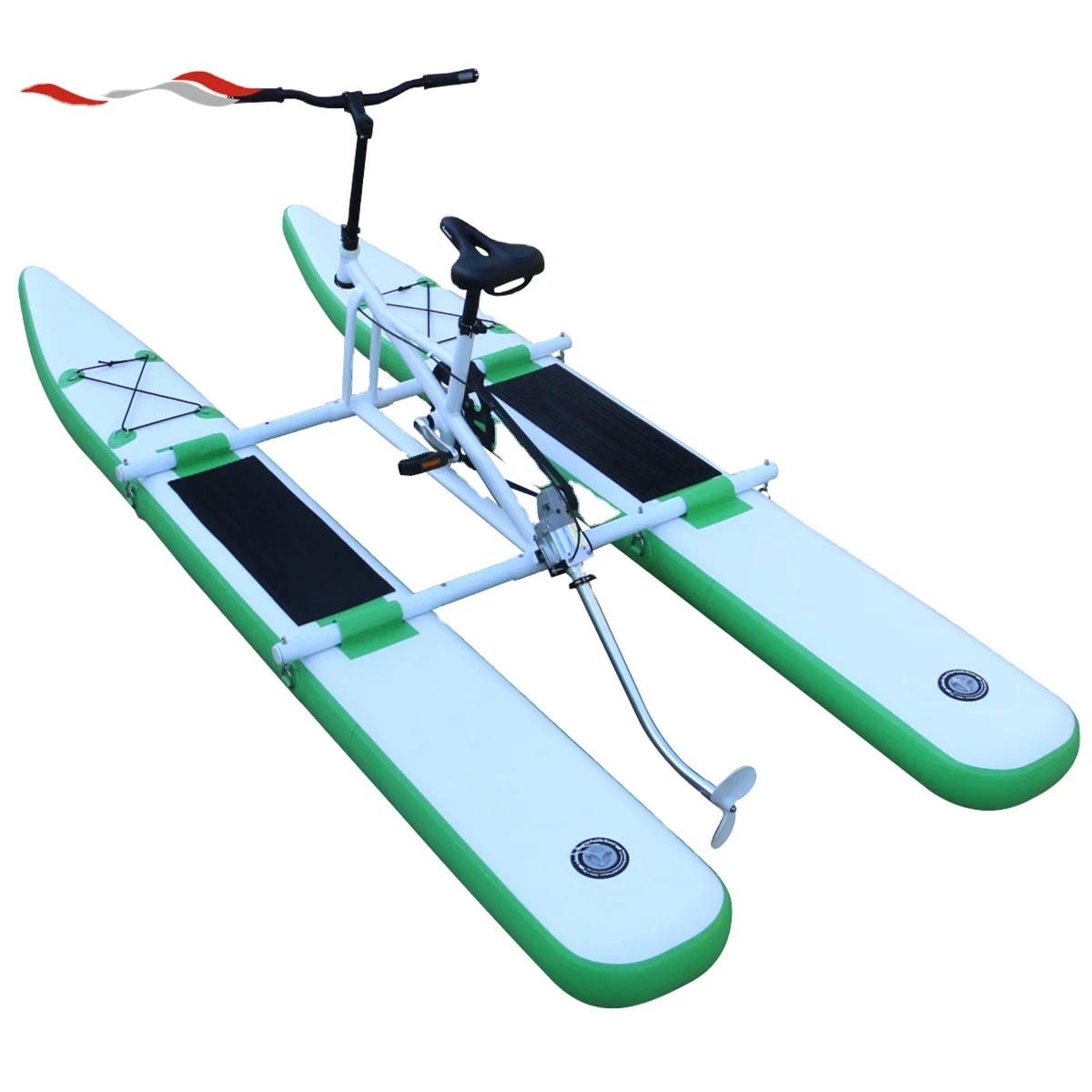 Bicicleta acuática para conducción al aire libre para parques acuáticos, mares, lagos, diversión duradera para barcos