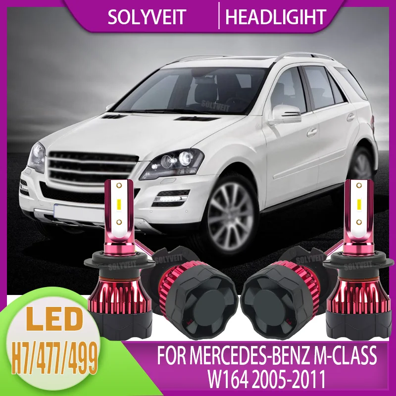 

Upgrated CSP LED H7 Headlamp Kit High-Efficiency Car Bulb For Mercedes-Benz M-Class W164 2005 2006 2007 2008 2009 2010 2011