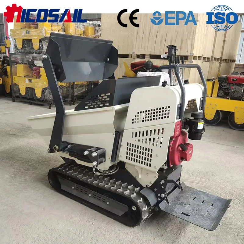 Nicosail 500kg Small Mini Dumper CE Approved Heavy Duty Compact Dumper for European Market