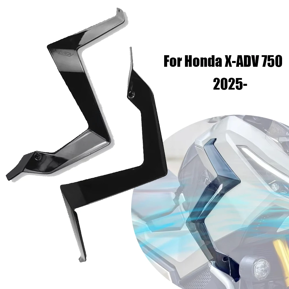 

Motorcycle Accessories Air Deflector For Honda X-ADV 750 2025 Side Wind Deflectors Leg Fairing Windshield