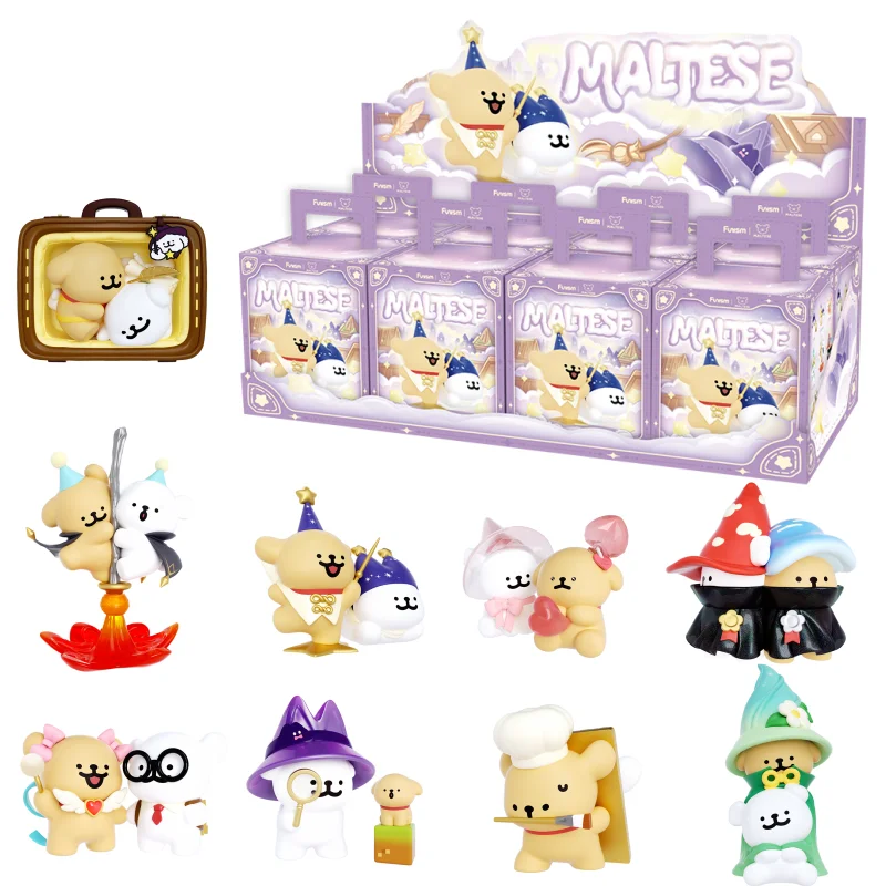 

Мальтийская волшебная приключенческая серия, слепая коробка, фигурка, украшения для рабочего стола, модели, коллекция орнаментов, детские игрушки, подарки на день рождения