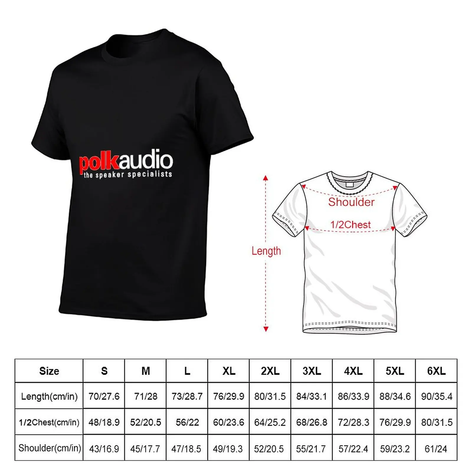 Best Selling Polk Audio Logo T-Shirt Festival Party Tee Top