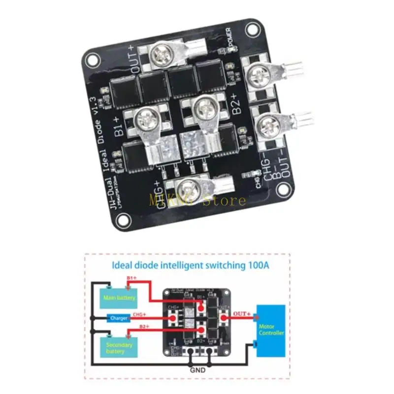 전문적인 이상적인 다이오드 75V 100A 충분한 전류 태양 광 태양 기본 스테이션 산업 제어 중복성 최고의 판매