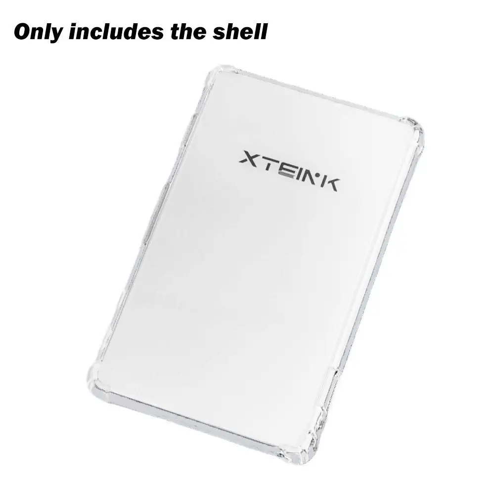 Transparent Airbag Protective Case for XTEINK X4 - Crystal Clear Soft Cover, Anti-Fall Scratch-Resistant Accessories