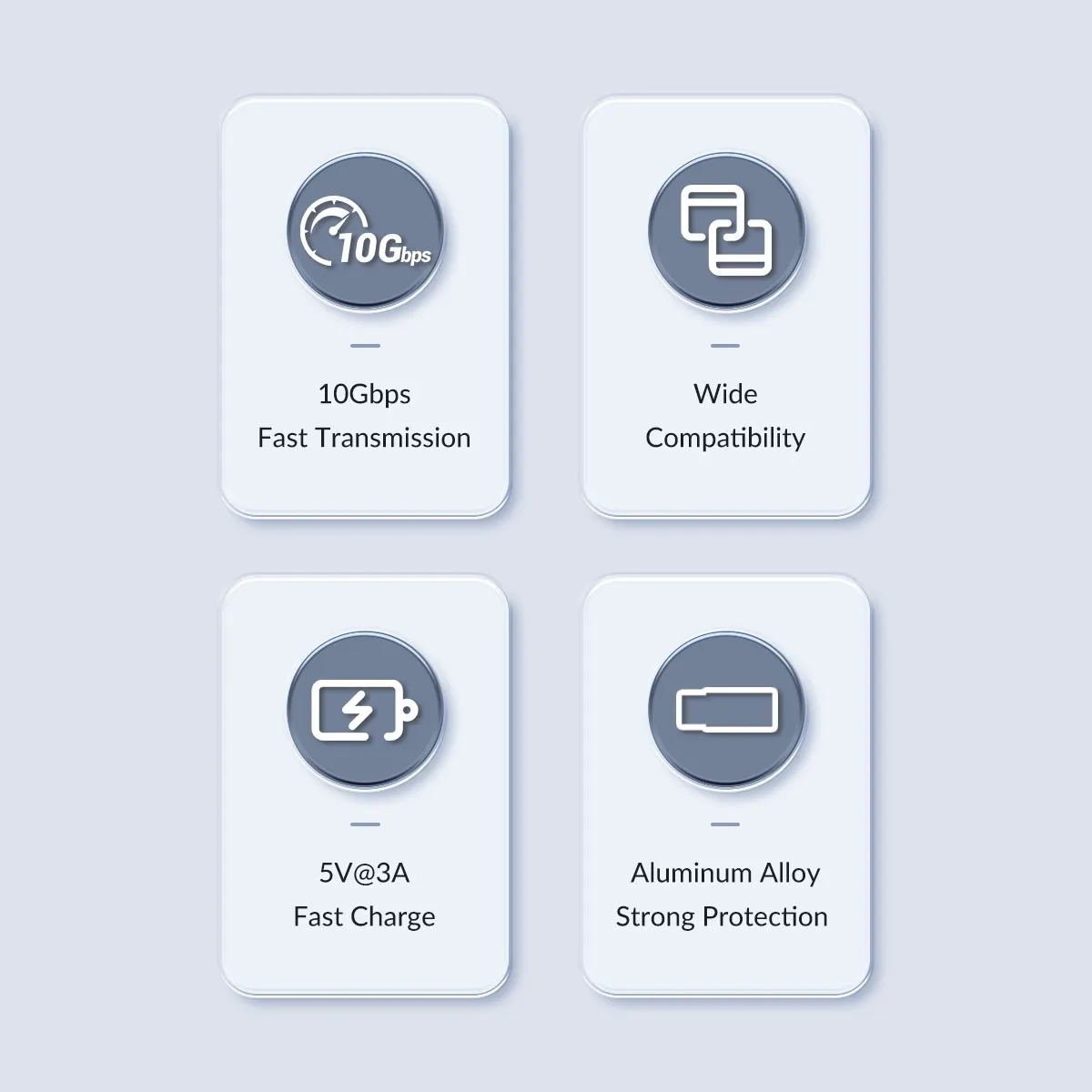 ORICO – adaptateur OTG mâle vers Type C femelle, convertisseur USB 3.1, 10Gbps, transmission, charge de données, pour Macbook OTG Connect