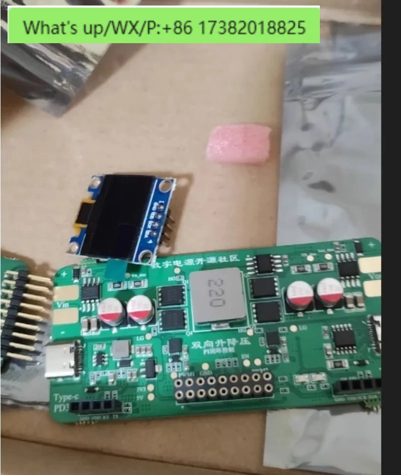 STM32G474/F334 Bidirectional Buck Boost Digital Power Supply Development Board 800KHz Constant Voltage Constant Current