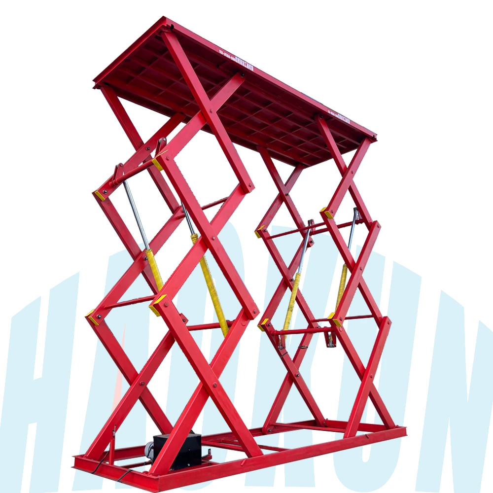 China Factory 3-11ton hydraulic stationary scissor lift small fixed electric scissor lift platform for sale