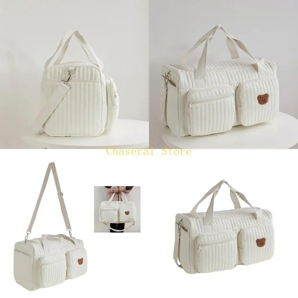 

E7CE Baby Diaper Bag Shoulder Bag for Travel and Everyday Use with Large Capacity