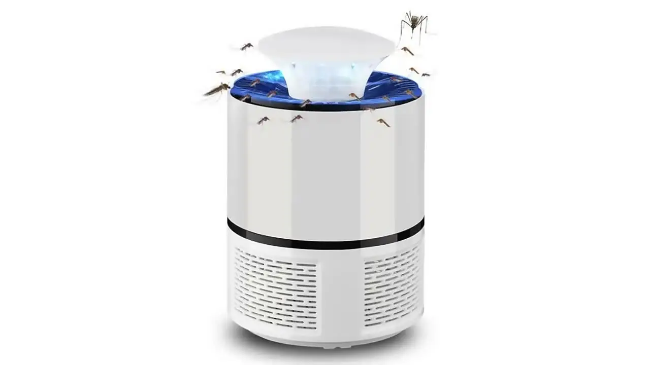 Portable insect-killing, flying fan, electric mosquito repellent and insect-catching lamp for indoor and outdoor camping