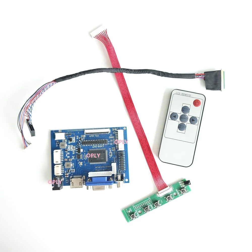 

Для B156HW02 V1 V3 V5 V0 15,6 "1920×1080 40-контактный дисплей LVDS ЖК-панель Плата контроллера WLED VGA AV HDMI-совместимый комплект