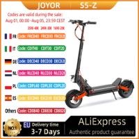 JOYOR S5-Z Electric Scooter, 48V 13Ah Battery, 600W Motor, 10*3-inch Tires, 25km/h Speed, 40-55km Range, Front & Rear Disc Brake