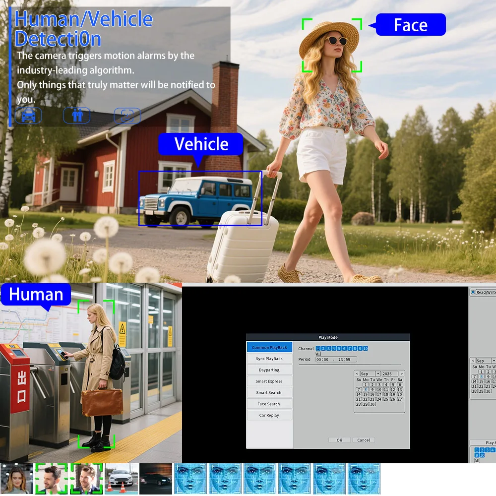Advanced 12MP PoE NVR for 12MP Free Remote Monitoring 24/7 Recording Motion Detection Intelligent Playback