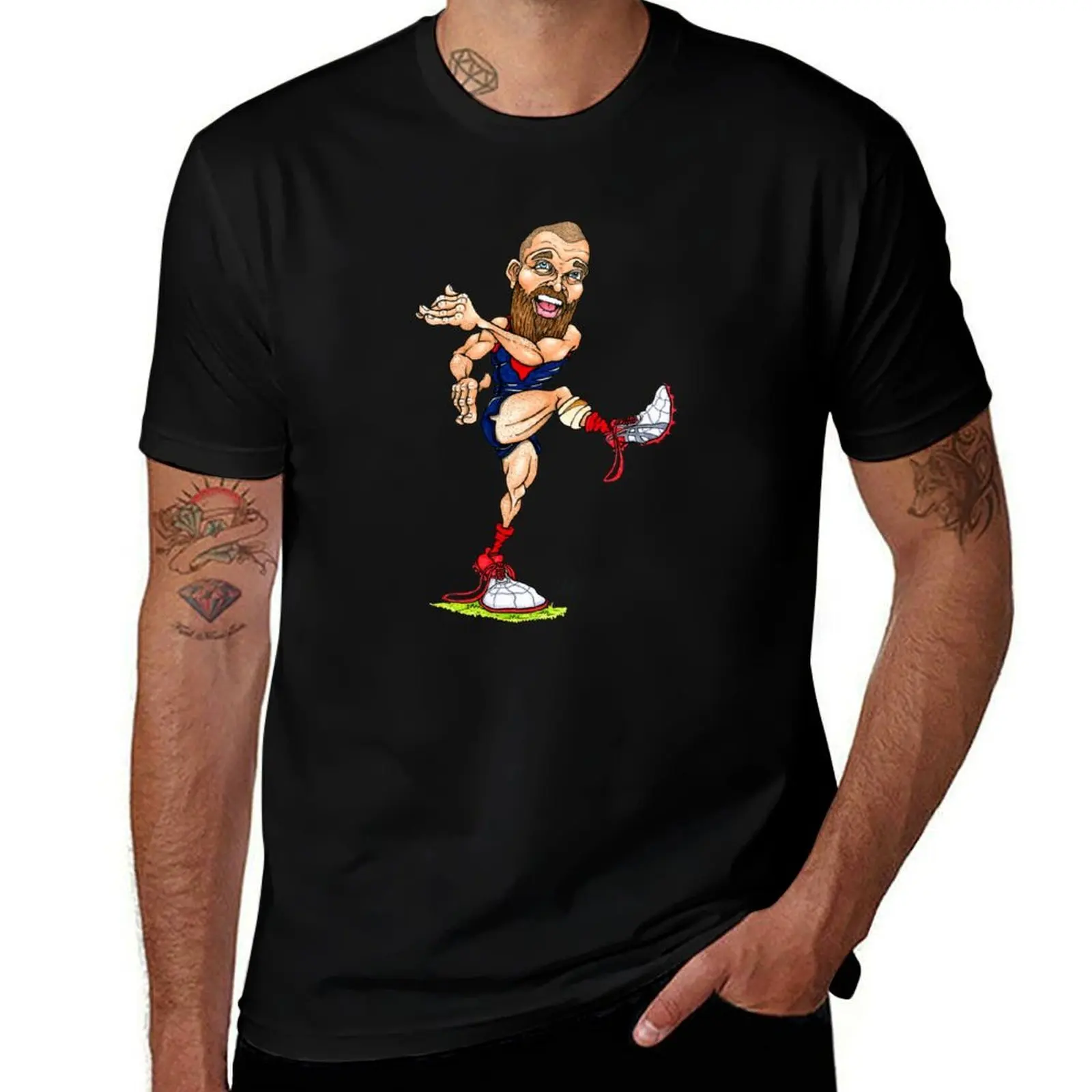 Max Gawn T-Shirt Modern Style Print T-Shirt