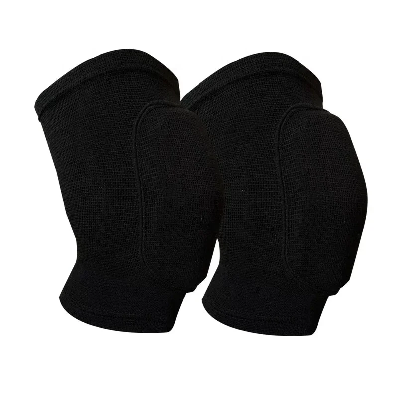 Sports Compression Knee Pads Elastic Knee Protector Thickened Sponge Knee Brace Support for Dancing Workout Training Yoga 1pair