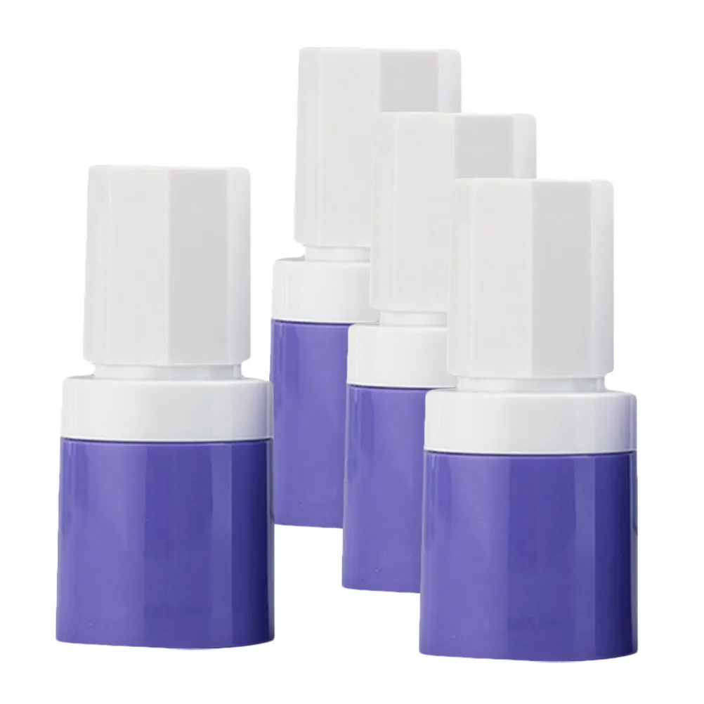 

4Pcs Travel Size Airless Pump Makeup Bottles Empty Refillable Foundation Lotion Sunscreen Primer Dispenser Portable Leak Proof