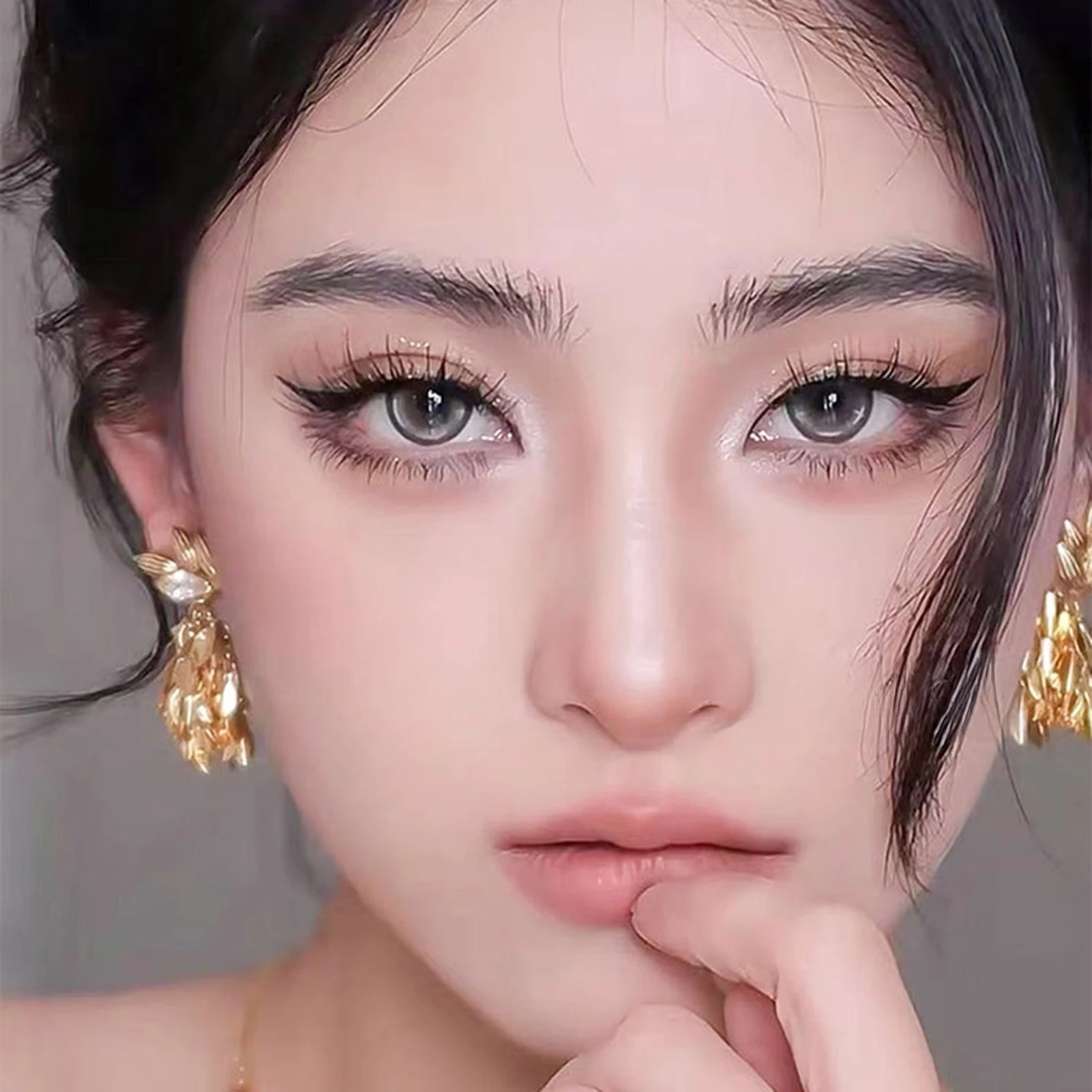 Ciglia finte riutilizzabili Bambola coreana Occhio tira manga ciglia Morbide naturali Estensioni ciglia giornaliere Accessori per il trucco