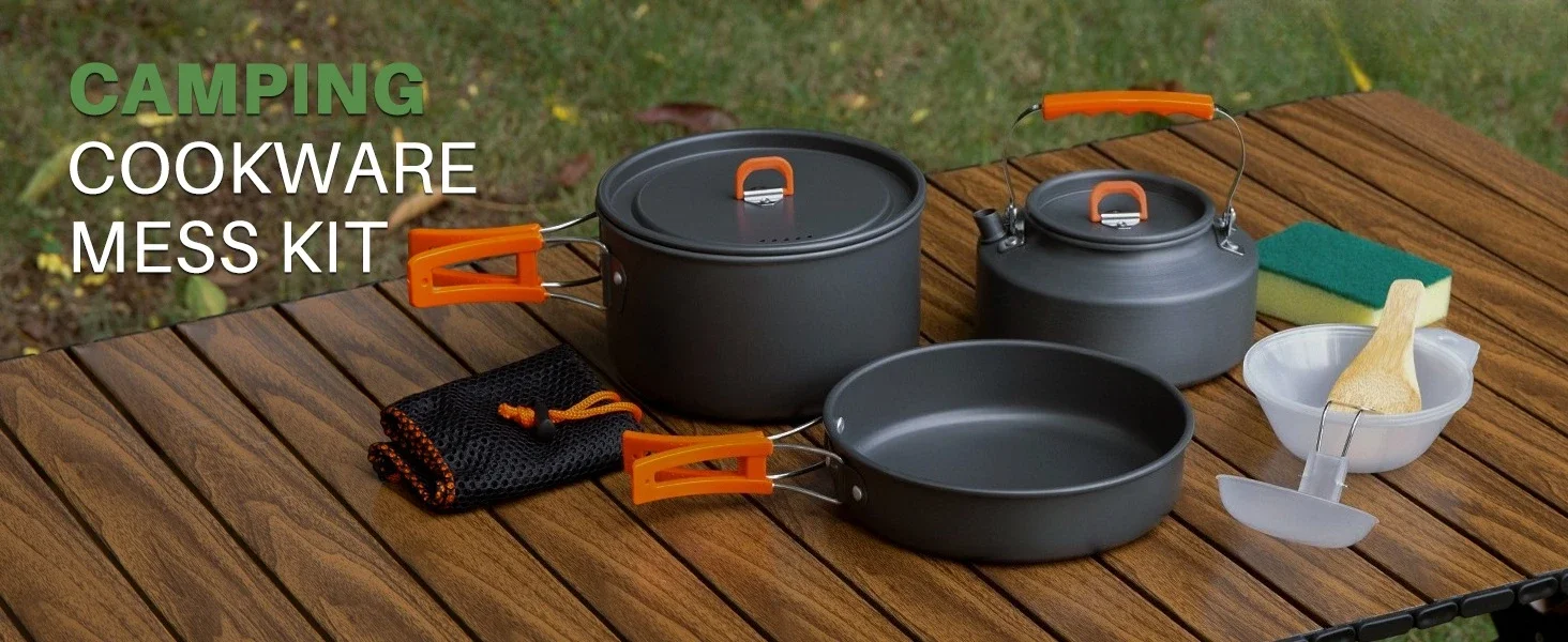 Camping Cookware Mess Kit