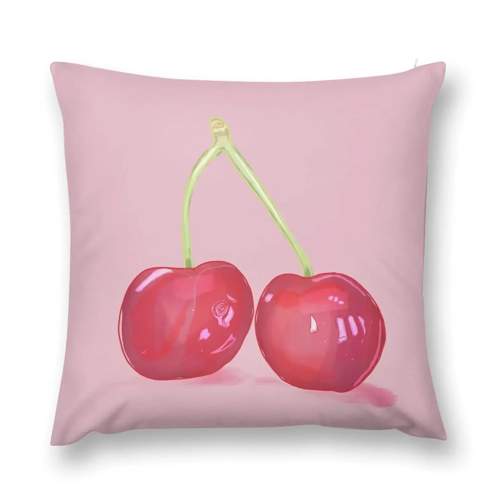 

Cherry Pop Art Throw Pillow Christmas Throw Pillows Covers Sofas Covers Christmas Covers Cushions For Sofa pillow