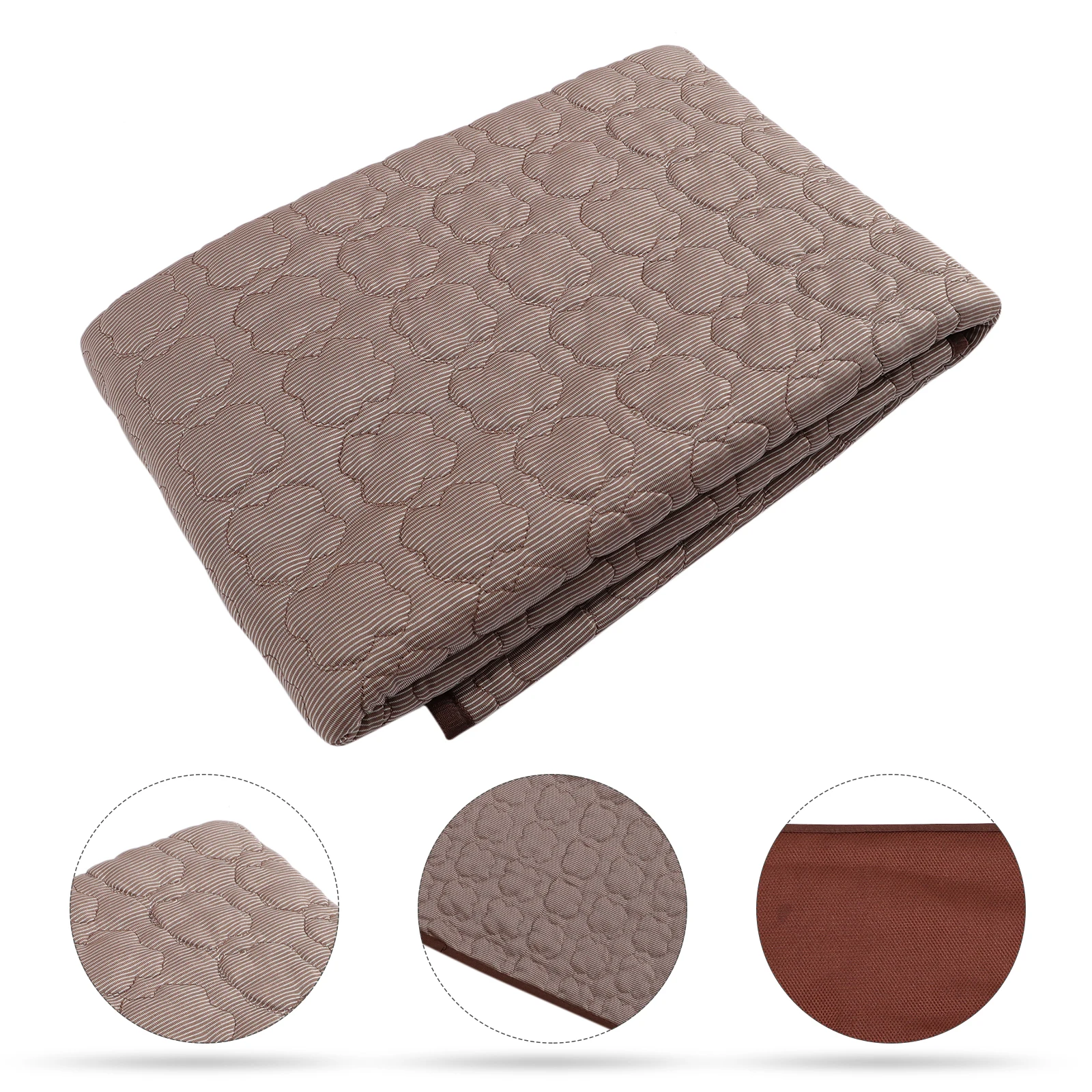 

Pet Ice Silk Pad Dog Cooling Mat Self Cooling Mat Puppy Ice Silk Blanket Long Lasting Coolness Multi-Scene Use