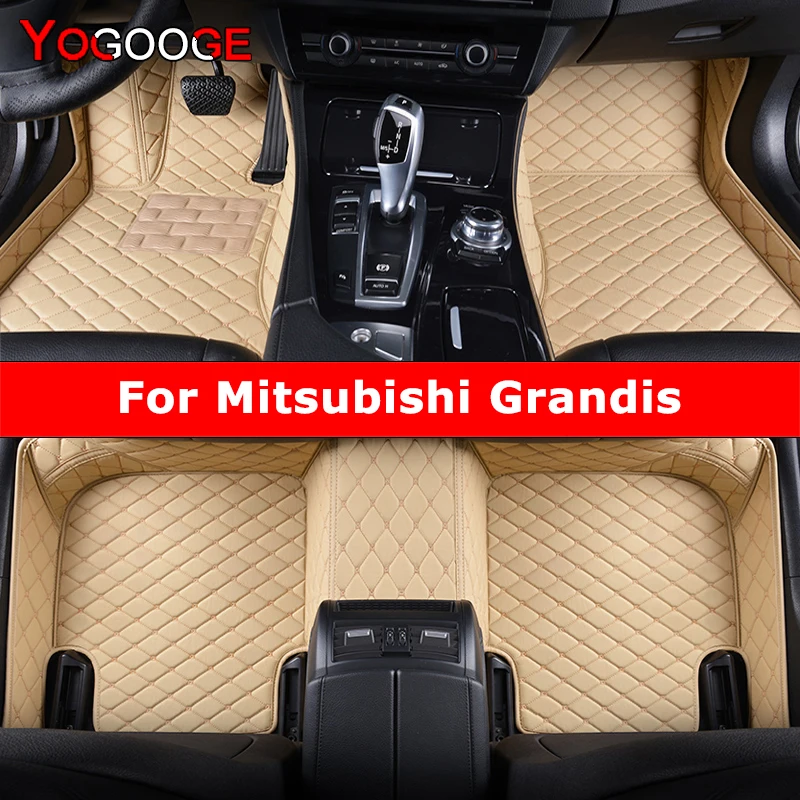 

YOGOOGE пользовательские автомобильные коврики для Mitsubishi Grandis 2000-2011 автомобильные ковры аксессуары для ног Coche
