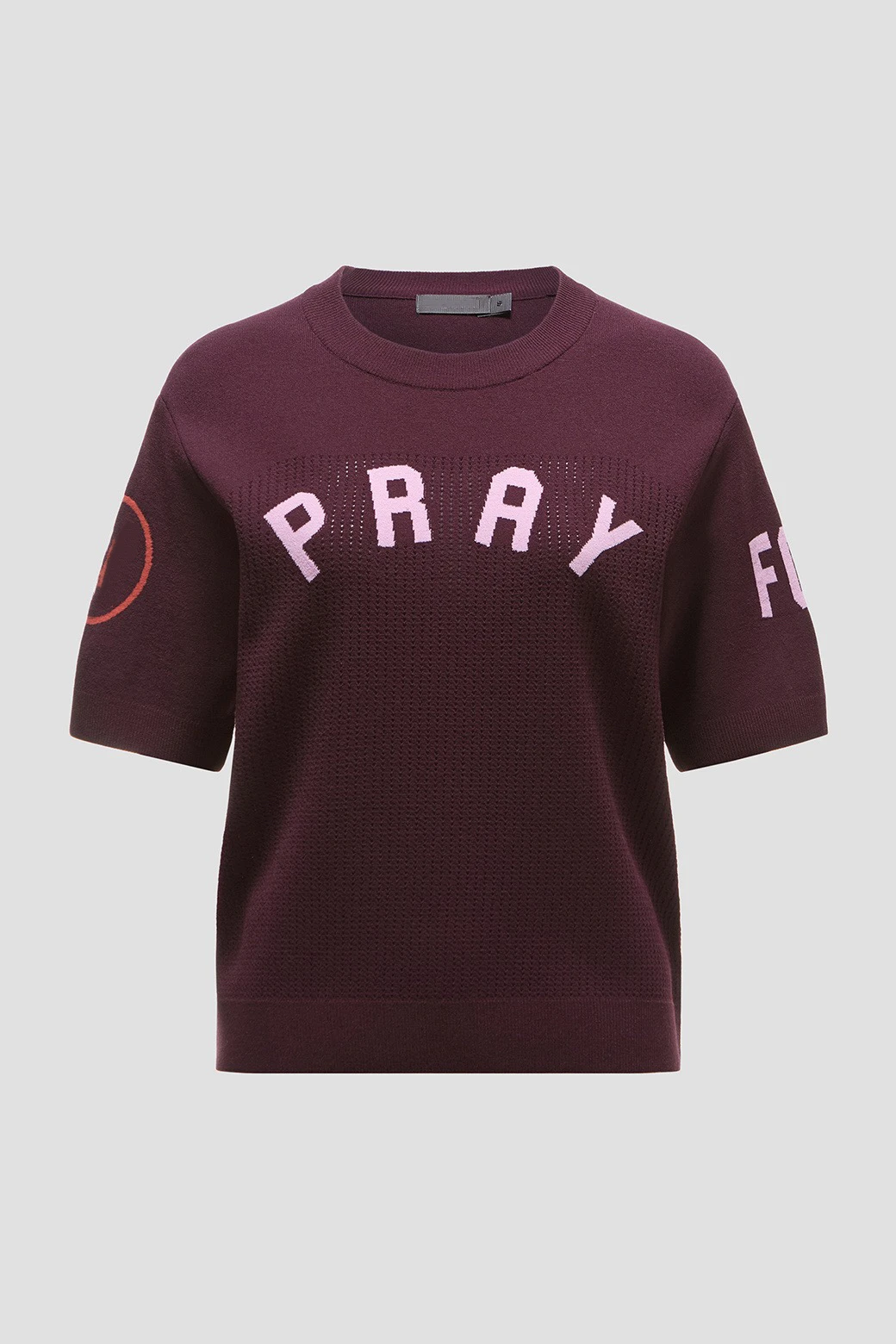 

Golf Sweater women's knitted short sleeved round neck pullover autumn summer women casual solid color golf shirt