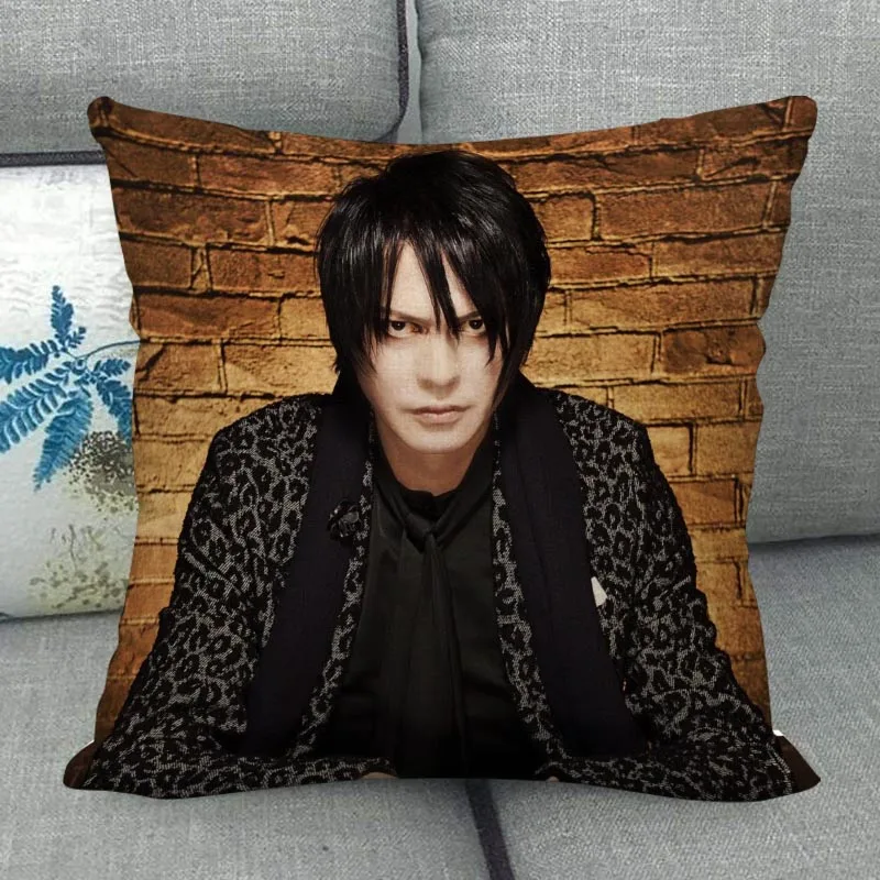 Custom Atsushi Sakurai Pillowcase Wedding Decorative Cotton Linen Pillow Case For Home PillowCover 45X45(One Sides)