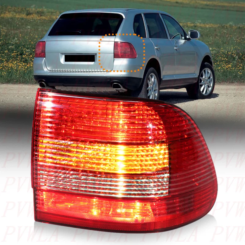 

For Porsche Cayenne 2003 2004 2005 2006 2007 Car accessories Right Side 6 Pin Tail Light Rear Brake Lamp 95563148600