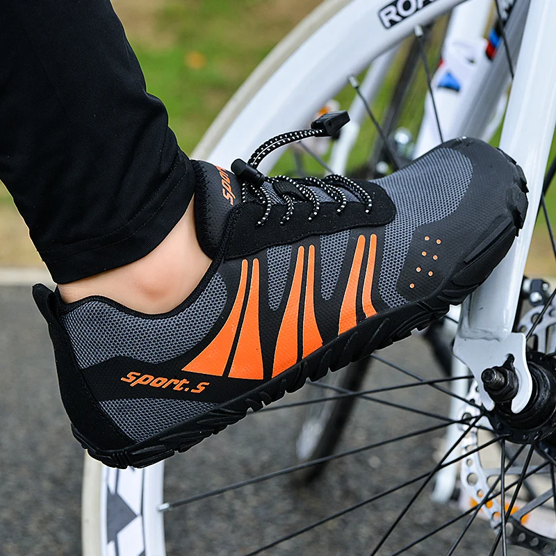 Zapatos de Ciclismo informales para hombre y mujer, zapatillas deportivas para bicicleta de montaña y carretera, al aire libre para carreras,